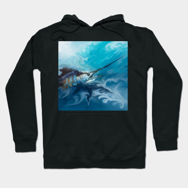 Sailfish Surface Hoodie by MikaelJenei